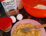 Foto del paso 1 de la receta: Budín de banana y dulce de leche