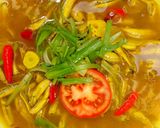 Foto langkah ke 4 dari resep Pallumara mairo | teri basah kuah asam..# Makassar Sul-sel.