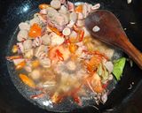 Foto langkah ke 9 dari resep Tumis Cumi Asin Bunga Brambang.