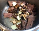 A picture of step 5 of Japanese Beef Potatoes.