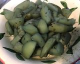 Une image de l'étape 5 de Duos de purées curcuma et spiruline.