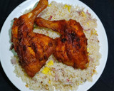 எக் ஃப்ரைடு ரைஸ் வித் கிரில் சிக்கன் ரெசிபி ஸ்டேப் 8 புகைப்படம்