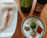 Foto del paso 1 de la receta: Filete de pescado marinado con ensalada