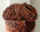 Foto langkah ke 25 dari resep Double Chocolate Sourdough Bread (82%).