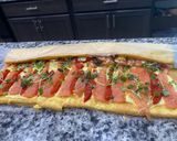 Foto del paso 5 de la receta: Brazo gitano de salmón ahumado