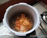 A picture of step 2 of Potato Peas Pulao.
