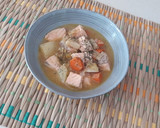 Foto del paso 7 de la receta: Sopa de puerros y salmón