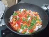 Bami goreng "para quedar bien"