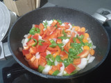Bami goreng "para quedar bien"
