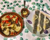 Foto del paso 9 de la receta: Rodaballo (al papillote) con verduras