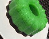 Foto langkah ke 10 dari resep Puding lumut lapis coklat.