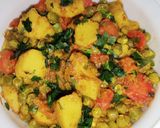 A picture of step 5 of Mix Vegetables.