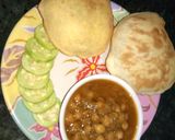 A picture of step 6 of Chole Bhature.