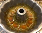 A picture of step 5 of Cream Cheese and Sweetened Condensed Milk Flan.