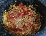 Gambar langkah 2 resipi Kangkung Belacan.