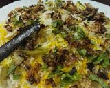 صورة لخطوة 5 من وصفة طاجن هندي (مسالا جمبري مع ارز برياني)😋😋