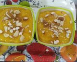 A picture of step 5 of Pulpy Mango Smoothie.