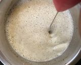 A picture of step 2 of Moringa (Drumstick powder) Latte (no fire).