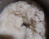 A picture of step 2 of Besan Barfi.