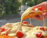 รูปขั้นตอนการทำที่ 4 ของ พิซซ่าไม่ต้องอบ🍕ฉบับอังเคิลบาร์นส์