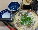 A picture of step 5 of Japanese Soy Milk Nabe 豆乳鍋.