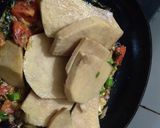 A picture of step 5 of Yam fry.