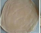 A picture of step 3 of Malabar Parotta / Kerala lachha paratha 😊😊😊.