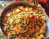 A picture of step 4 of Bhajak Poha Chivda.