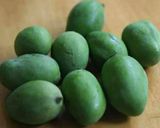 A picture of step 1 of Avakaai pickle (Andra mango pickle).