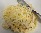 Foto del paso 5 de la receta: Pasta konjac con salsa carbonata y pollo