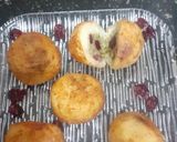 A picture of step 4 of Dried Cranberries stuffed Farali Pattice. (Vrat Special).