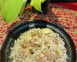 A picture of step 5 of Poshto / Poppy seeds Bhat Bhaja Bengali Style recipe.