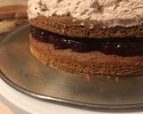 Meggyes-csokis torta recept fázis 5 fotója
