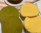 Foto langkah ke 7 dari resep Sponge Cake vanilla, matcha,Cocoa (kue dasar u ulang tahun).