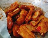 Hình bước làm 5 của món Da heo chay cháy tỏi ớt (chay)