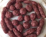 صورة لخطوة 1 من وصفة الكفته مع البطاطا والبندورة مع الأرز