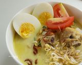 Foto langkah ke 4 dari resep Soto Ayam Santan Khas Blitar.