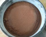 Une image de l'étape 3 de Torta versata cacao marron.