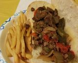 A picture of step 7 of Slow Cooker Mackie Cheese Steak.