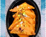 A picture of step 2 of Instant shahi tukde.