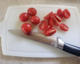 A picture of step 5 of Cucumber, Tomato, & Onion Salad.