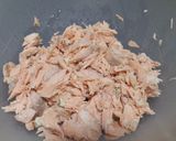 A picture of step 5 of Salmon fish cakes with roasted sweet potato and lime.