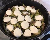 Une image de l'étape 12 de Bœuf épicé aux courgettes et mozzarella di buffala.