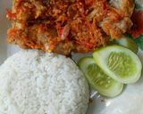 Foto langkah ke 7 dari resep Ayam Geprek Sambal Bawang.