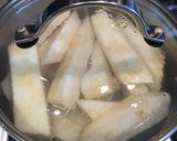 A picture of step 2 of Crunchy Celeriac Chips.