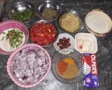 A picture of step 1 of Mutton Makhni.