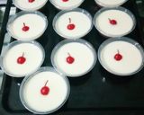 Foto langkah ke 4 dari resep Puding lapis coklat.