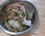 รูปขั้นตอนการทำที่ 2 ของ ไก่นึ่งสมุนไพร | อาหารเพื่อสุขภาพ |สอนทำอาหารคลีน |อาหารทำทานเอง