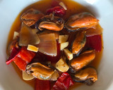 Foto del paso 1 de la receta: Mejillones en escabeche