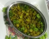 A picture of step 5 of Ivy gourd sambhara.